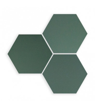 Six Hexa Green 14x16cm.