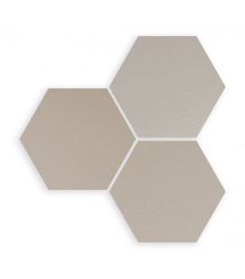 Six Hexa Greige 14x16cm.