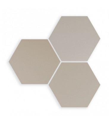 Six Hexa Greige 14x16cm.