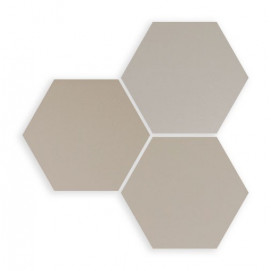 Six Hexa Greige 14x16cm.