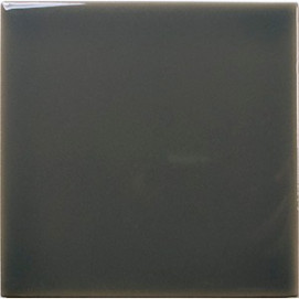 Fayenza Square Ebony 12,5x12,5cm.