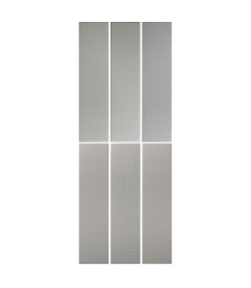 Texiture Grey Pattern Mix Matt 6,2x25cm.