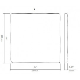 Abbey Stone L Sintra 22x22x1cm.