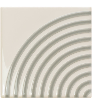 Twist Vapor Mint Grey Gloss 12,5x12,5cm.