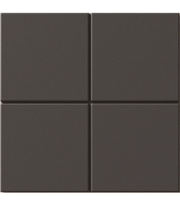 Raster Grid M Basalt Matt 15x15cm.