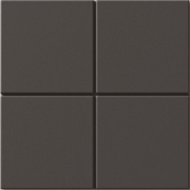 Raster Grid M Basalt Matt 15x15cm.