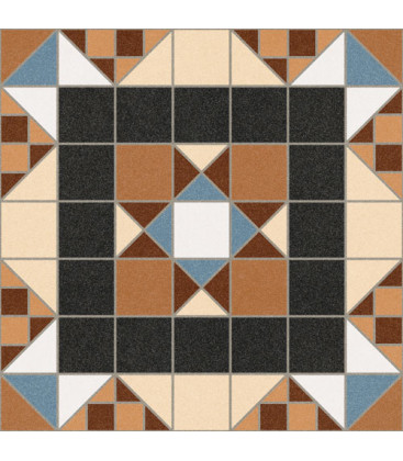 Halton Marrón 31,6x31,6x0,9cm.