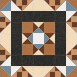 Halton Marrón 31,6x31,6x0,9cm.