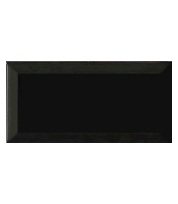 Zola Negro Mate 10x20x1,1cm.