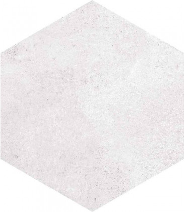 Hexágono Rift Blanco 23x26,6x0,9cm.