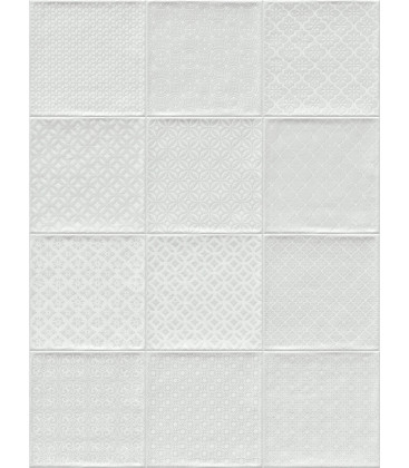 Bugis Blanco 20x20x0,76cm.