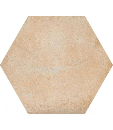 Hexágono Bampton Beige 23x26,6x0,9cm.