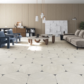 Hex. Pietra Salerno Beige 51,6x56,6x0,88cm.