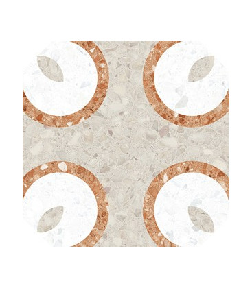 Niza Octogono Tolone Beige 20x20x0,8cm.