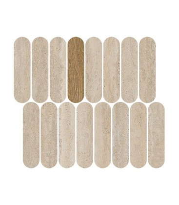 Mosaico Passy Natural R10 Antislip 27x31cm.