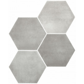 Hex. Six Dur Cementine Grey 23x27cm.