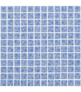 Mosaico Antislip Ondas Azur 31,6x31,6