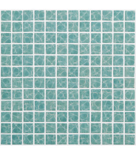 Mosaico Antislip Ondas Esmeralda 31,6x31,6