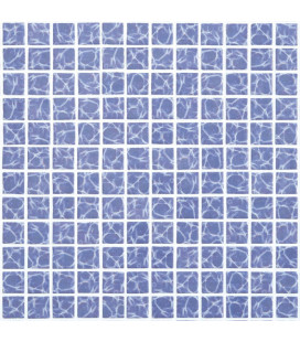 Mosaico Antislip Ondas Indigo 31,6x31,6