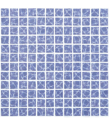 Mosaico Antislip Ondas Indigo 31,6x31,6