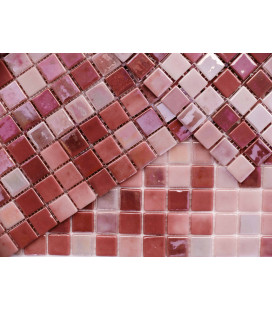 Mosaico Acquaris Carmin 31,6x31,6