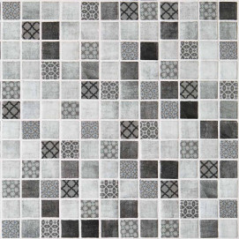 Mosaico Graphics Riviere Gris Decor 31,6x31,6