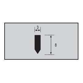 Listelo L-03 Aluminio 250cm.