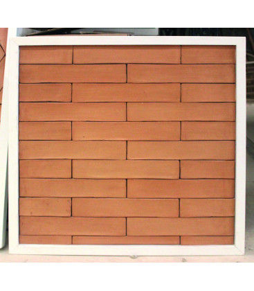Bricked Terracota 5x27x1,2cm.