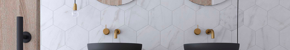 Buy Tiles Calacatta Hexagon