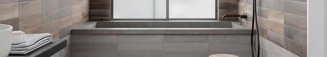 Acheter du carrelage en ligne Concrete Strip Bath