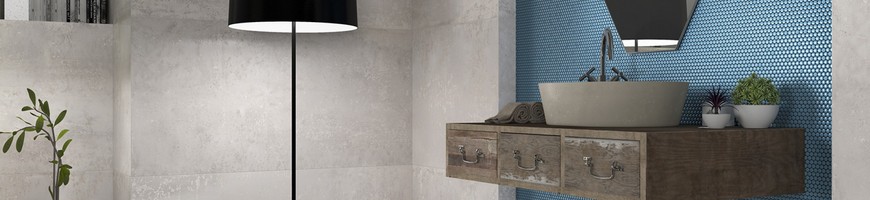 Acheter du carrelage en ligne Fancy Grey Rec Bath