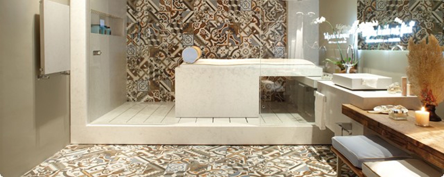 HYDRAULIC MOSAIC IMITATION TILES FOR YOUR DECORATION