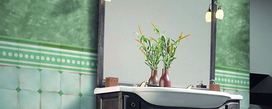 A CLASSIC BATHROOM GIVES PERSONALITY TO YOUR HOME