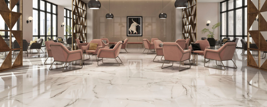 The latest ceramic tiles imitation marble